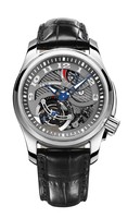 Chopard L.U.C. Tourbillon Tech Twist (Palladium / Gray / Leather) 161917-9001