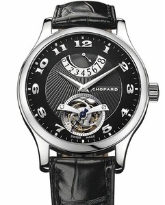 Chopard L.U.C. Tourbillon (WG / Black / Leather) 161906-1001
