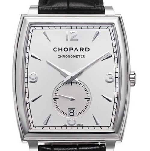 Chopard L.U.C. XP Tonneau (WG / White / Leather) 162294-1001