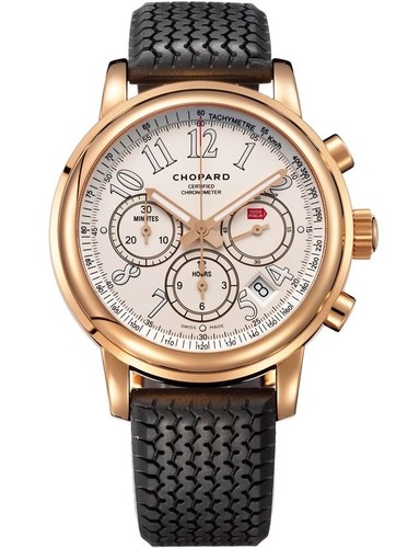 Chopard Mille Miglia Chrono (RG / White /Rubber) 161274-5002