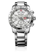 Chopard Mille Miglia GMT Chrono (SS / White / SS Bracelet) 158992-3002