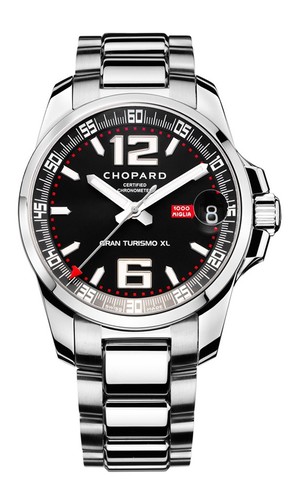 Chopard Mille Miglia Gran Turismo XL (SS / Black / Bracelet) 158997-3001