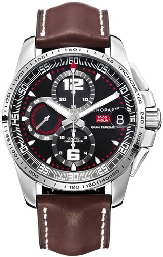 Chopard Mille Miglia Gran Turismo XL (SS / Black / Leather) 168459-3001