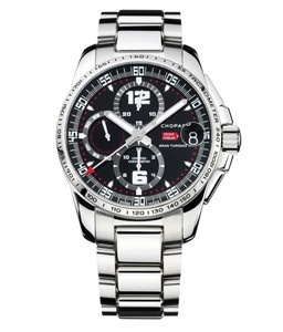 Chopard Mille Miglia GT XL Chrono (SS / Black / SS Bracelet) 158459-3001