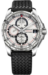 Chopard Mille Miglia GT XL Chrono (SS / White / Rubber) 168459-3015