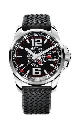 Chopard Mille Miglia GT XL GMT (SS / Black / Rubber) 168514-3001