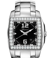 Chopard Ten O Two Lady (SS-WG-Diamonds / Black / SS) 108464-2001