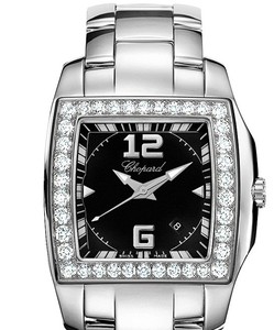 Chopard Ten O Two Lady (SS-WG-Diamonds / Black / SS) 108464-2001