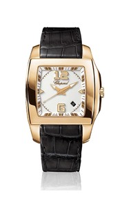 Chopard Two O Ten Lady (RG / Silver / Leather) 127468-5001