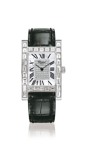 Chopard Your Hour (WG / Diamonds / MOP / Leather) 173309-1006