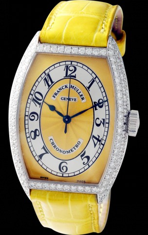 Franck Muller Chronometro 5850 SC CHR MET D Yellow