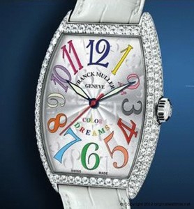 Franck Muller Cintree Curvex Colour Dreams Diamonds 7502 QZ D CODR
