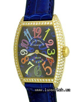 Franck Muller Cintree Curvex Colour Dreams Tonneau Diamonds 7502 QZ D