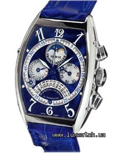 Franck Muller Cintree Curvex Retrograde Equation of Time Perpetual Calendar 6850 QP E