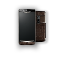 VERTU SIGNATURE TOUCH NEW COCOA ALLIGATOR