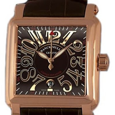 Franck Muller Conquistador Cortez Centre Second 10000 K SC RG Chocolate