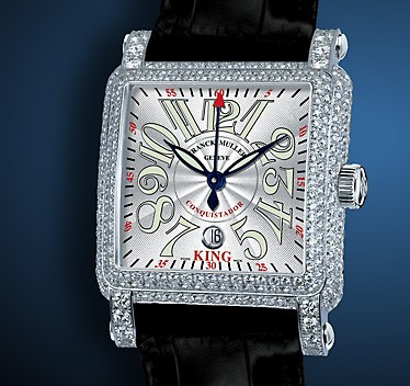 Franck Muller Conquistador Cortez Centre Second King Diamonds 10000 CC SC D KING