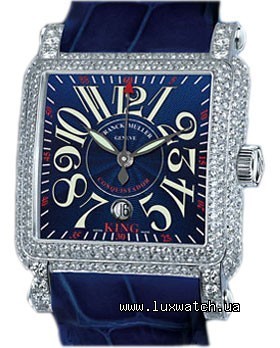 Franck Muller Conquistador Cortez Centre Second King Diamonds 9000 CC SC D KING