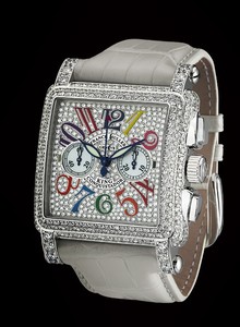 Franck Muller Conquistador Cortez Chronograph 10000 K CC COL DRM D CD