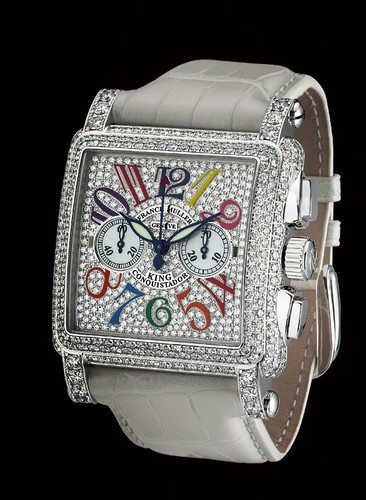 Franck Muller Conquistador Cortez Chronograph 10000 K CC COL DRM D CD