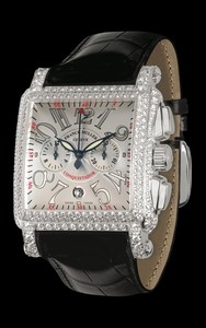 Franck Muller Conquistador Cortez Chronograph Diamonds 10000 H CC D