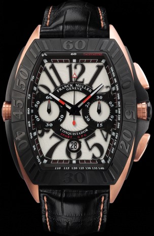 Franck Muller Conquistador Grand Prix Chronograph 9900 CC GPG 5N