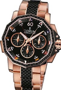 Corum Admiral's Cup Challenge Split-Second (RG-Carbon /Black/ RG-Carbon)