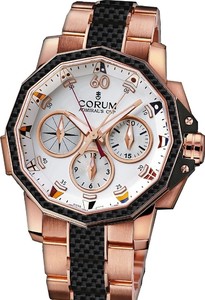 Corum Admiral's Cup Challenge Split-Second (RG-Carbon /White/ RG-Carbon)