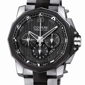 Corum Admirals Cup Chronograph 48 (Titanium / Black / Rubber-Titanium)