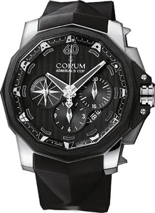 Corum Admirals Cup Chronograph 48 (Titanium / Black / Rubber)