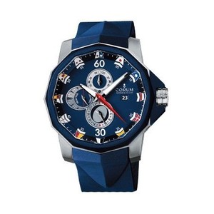 Corum Admirals Cup Tides 48 (Titanium / Blue / Rubber)