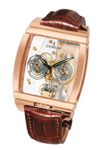 Corum Corum Golden Tourbillon Panoramique (RG/Leather)