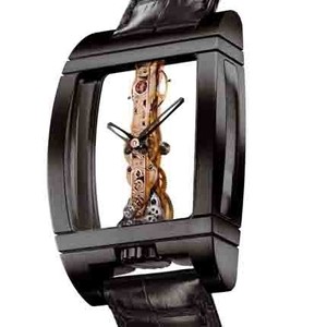 Corum Golden Bridge Black Titanium (Black Ti / Skeleton)