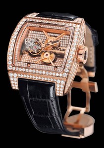 Corum Ti-Bridge Tourbillion Pave 022.705.85/0F81 0000