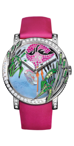 Boucheron Crazy Jungle Flamingo Watch WA010225