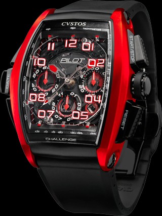 Cvstos Challenge Pilot Red Ergal