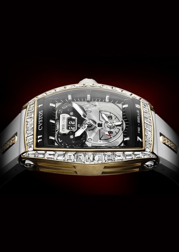 Cvstos RE-Belle Twin Time 5N and Baguette Diamonds RG-D
