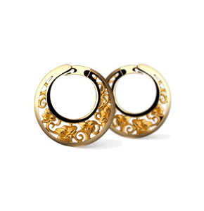 Серьги Carrera y Carrera Jazmin Hoop Earrings DA10287 01