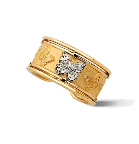 Кольцо Carrera y Carrera Baile De Mariposas Ronda Ring DA10363 010101