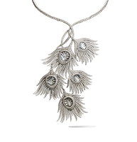 Колье Carrera y Carrera White Peacock Necklace DA10773 021301