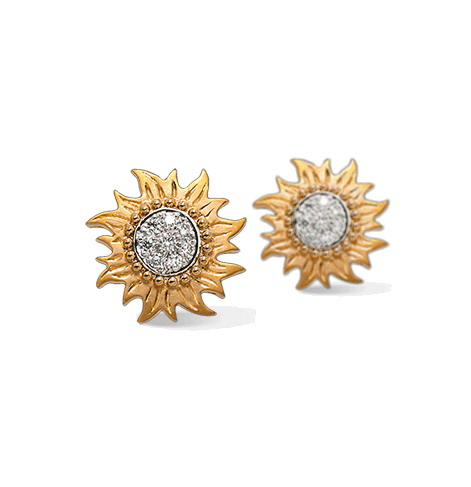 Серьги Carrera y Carrera Sol Y Sombra Earrings DA10776 030101