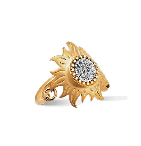 Кольцо Carrera y Carrera Sol Y Sombra Ring DA10796 030101