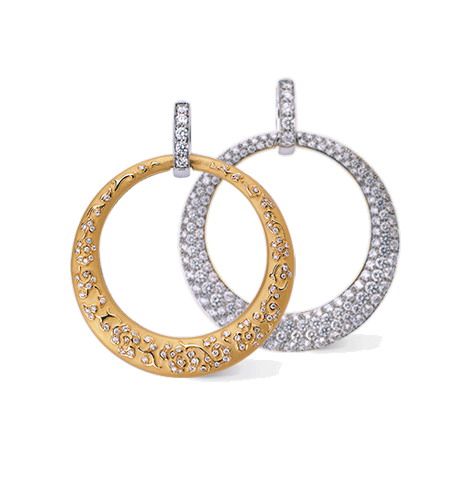 Серьги Carrera y Carrera Sol Y Sombra Earrings DA10886 030101