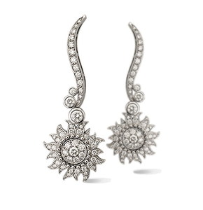 Серьги Carrera y Carrera Sol Y Sombra Earrings DA10892 020101