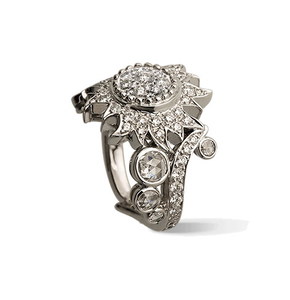 Кольцо Carrera y Carrera Sol Y Sombra Ring DA10971 020101