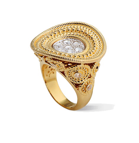 Кольцо Carrera y Carrera Ruedo MEDIUM Ring DA11112 030101