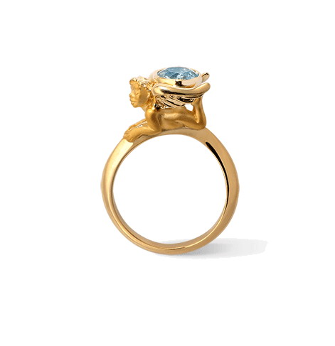 Кольцо Carrera y Carrera Baby Angel Ring DA11203 010804
