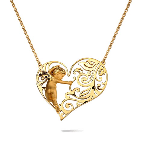 Подвеска Carrera y Carrera Corazon Angelitos Pendant DA11205 01