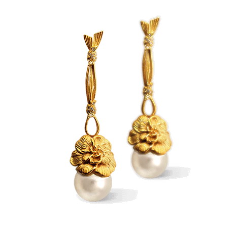 Серьги Carrera y Carrera Gardenia Earrings DA11554 010519