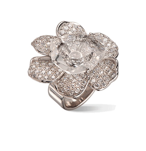 Кольцо Carrera y Carrera Gardenia MAXI Ring DA11565 021301